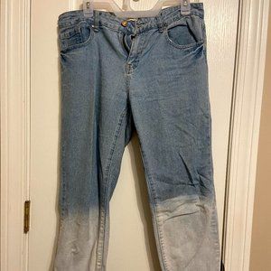 Forever21- Bleach-washed Mom Jeans